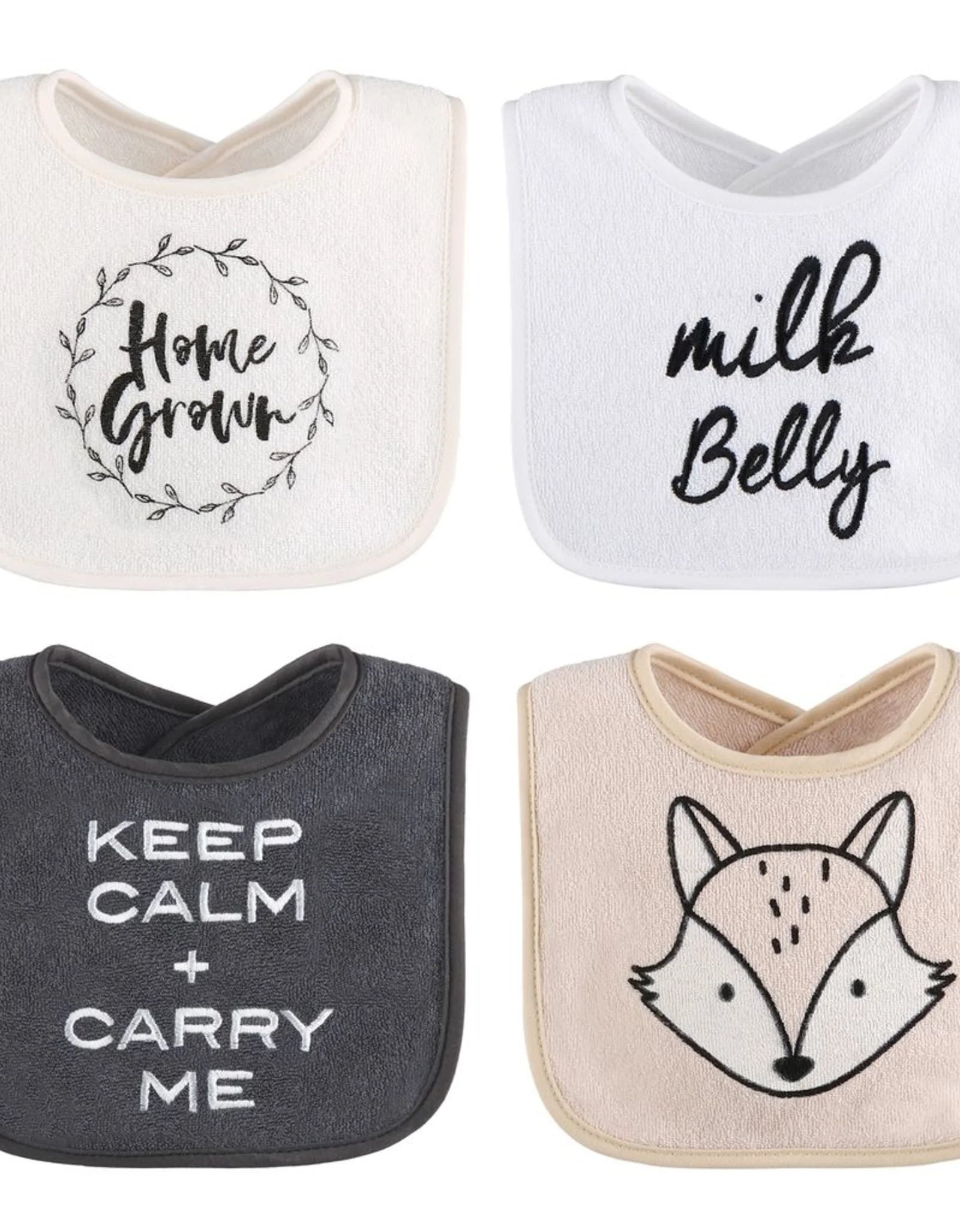 Cotton Feeding Baby Bib, 8Pk Unisex