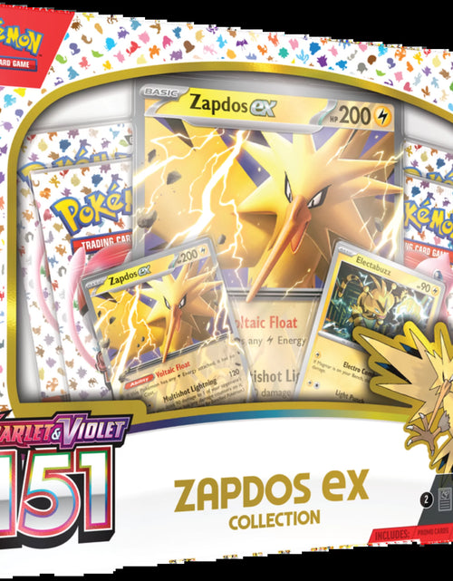 Load image into Gallery viewer, Trading Card Games Scarlet &amp; Violet 3.5 151 Collection Zapdos Ex - 4  Tgc Scarlet &amp; Violet—151 Booster Packs
