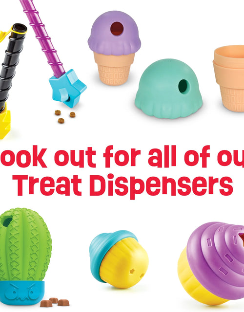 Load image into Gallery viewer, Ice Cream Dog Toy Treat Dispenser, Playful Food Puzzle for Interactive Puppy Training &amp; Birthdays
