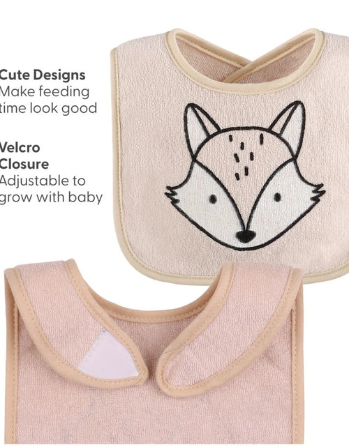 Load image into Gallery viewer, Cotton Feeding Baby Bib, 8Pk Unisex
