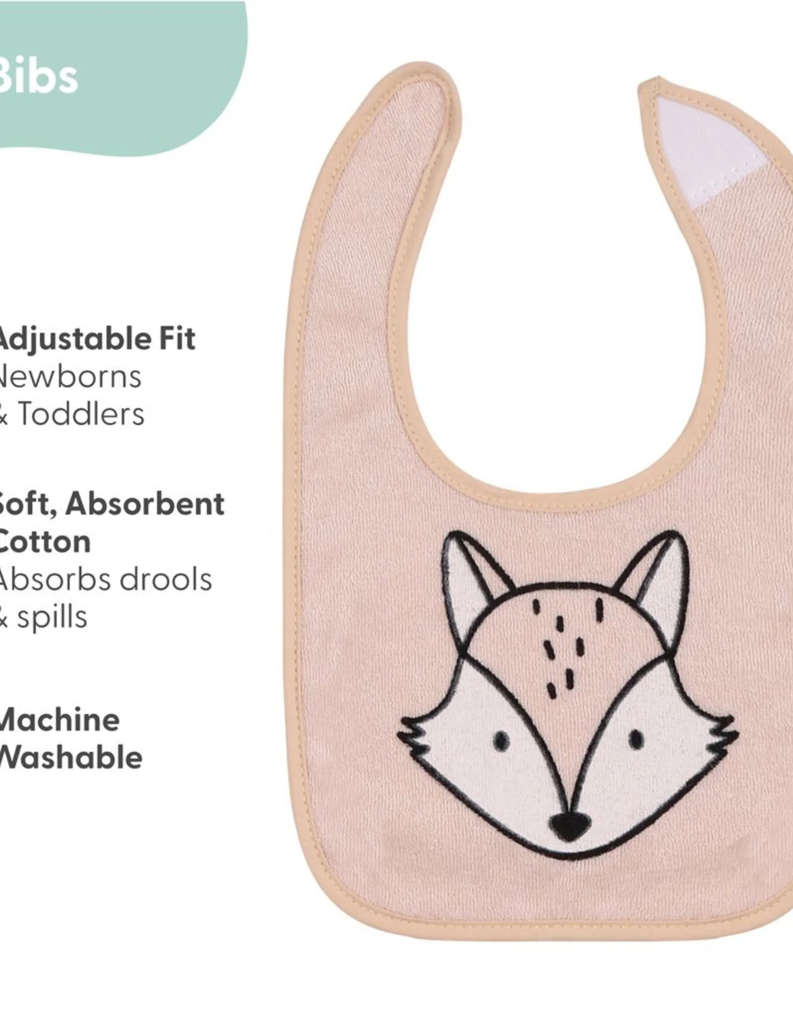 Cotton Feeding Baby Bib, 8Pk Unisex